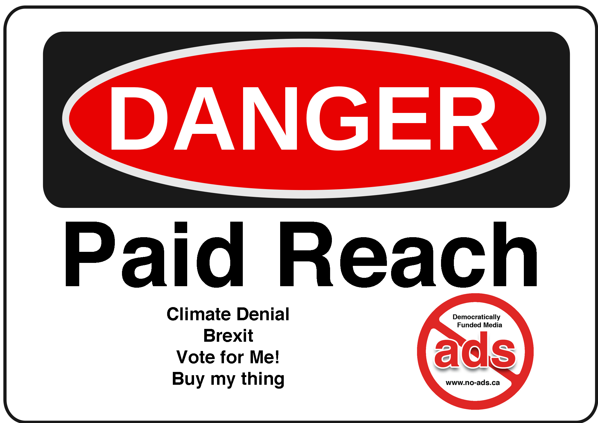 paid reach poses a public safety threat